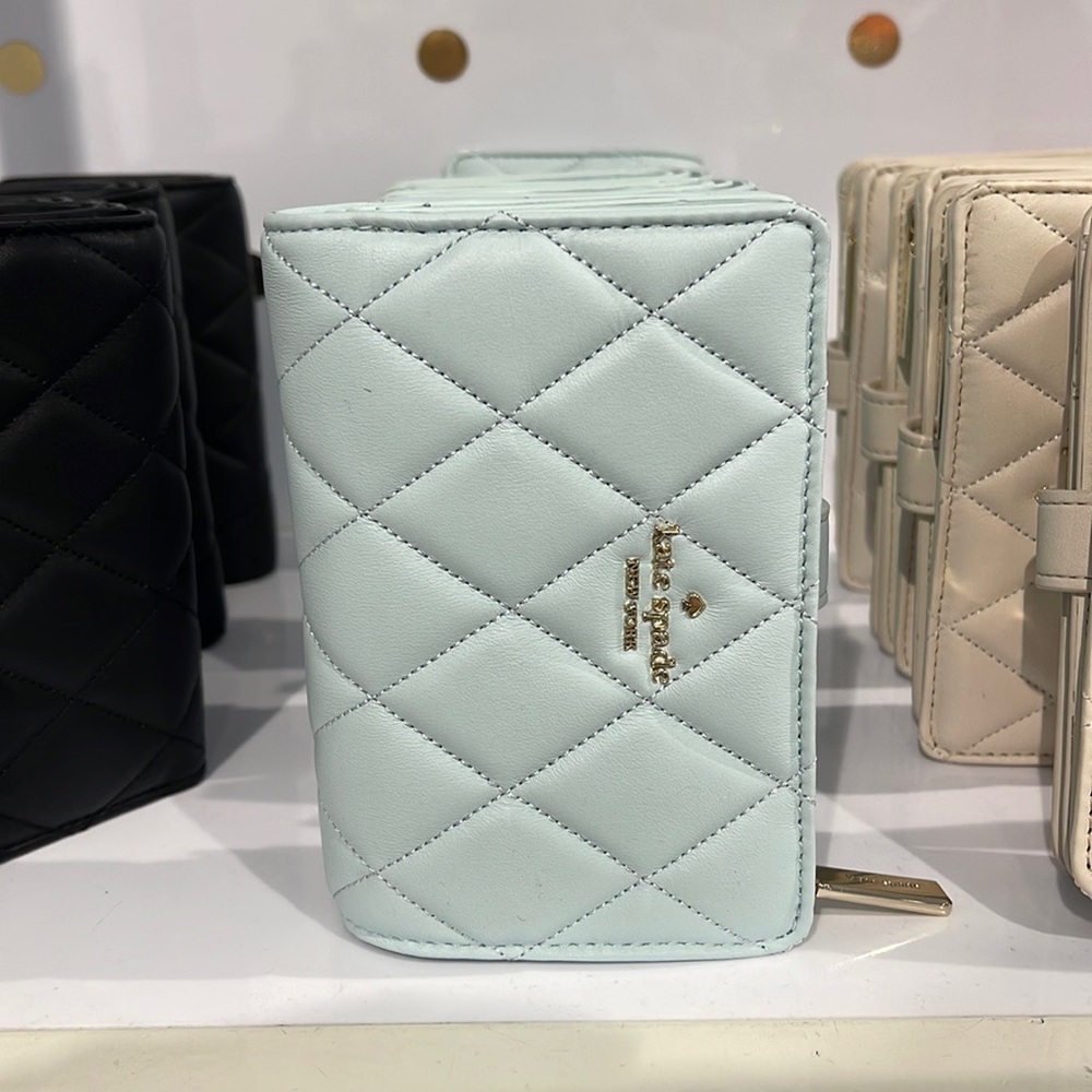 Kate Spade Carey Medium Compartment Bifold Wallet
COLOR: Turquoise - Picture 15 of 16